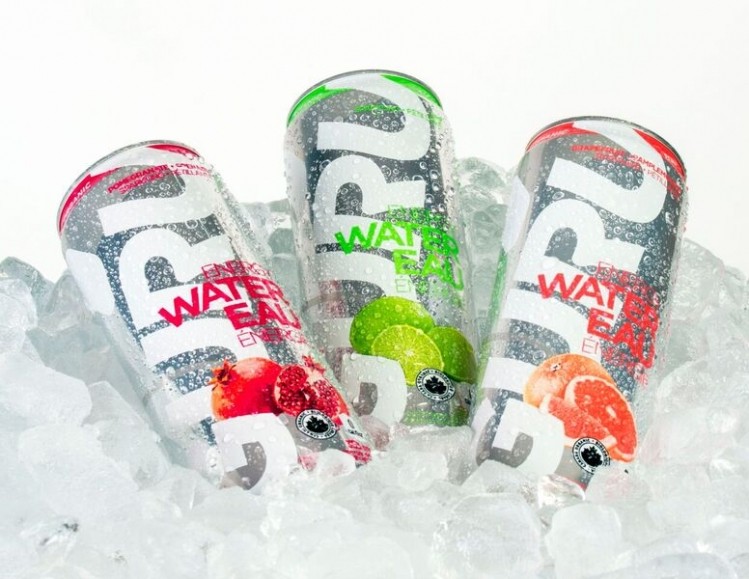 Guru's sparkling energy water claims to be the first of its kind. It is infused with green tea and is organic, sugar-free, calorie-free, GMO-free and vegan. Pic: Guru