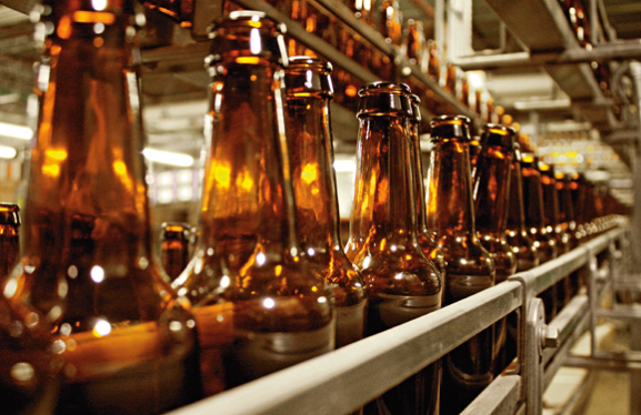 Inside the Saint Louis Brewery, home of the Schlafly beer brand (Picture: Siemens)