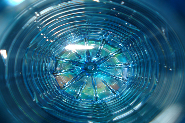 'The bottom of a water bottle' (Lorah Rajah/Flickr)