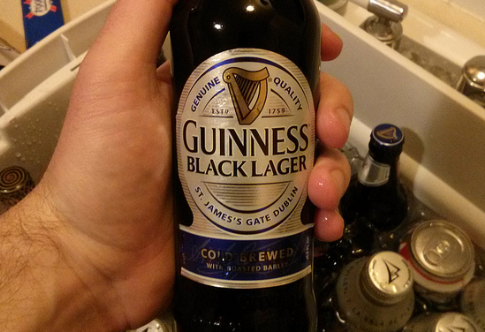 Guinness Black Lager - That's right, it's a lager, not a stout... (Picture Credit: Sam Cavenagh/Flickr)