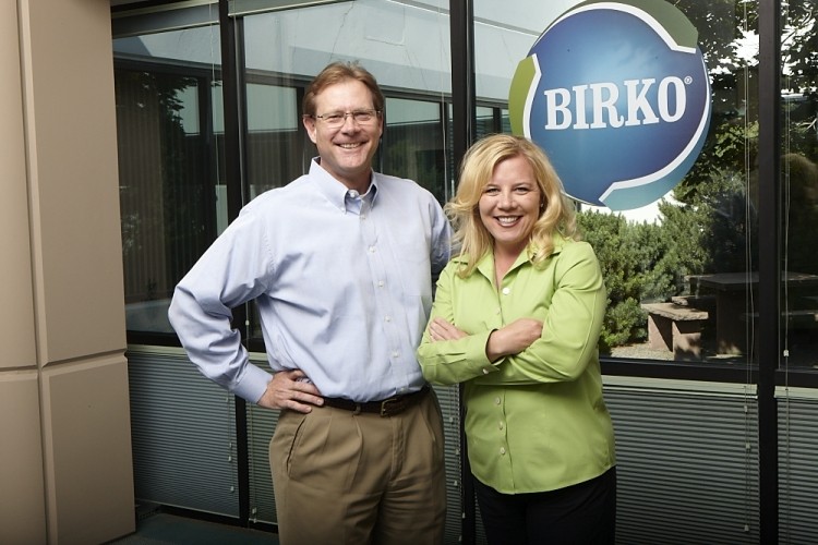 Mark Swanson, CEO, and Kelly Green, owner/chairman of the board, Birko