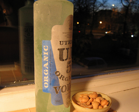 Organic vodka from the UK, circa. 2008