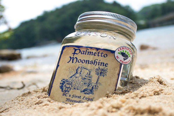 Palmetto American Shine Moonshine as sold in the States