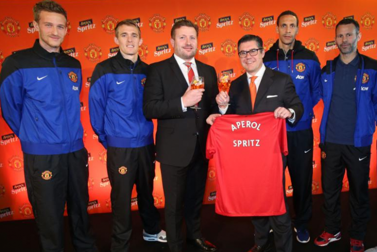 Man Utd and Grupo Campari both hope the Aperol deal can give them some spritz