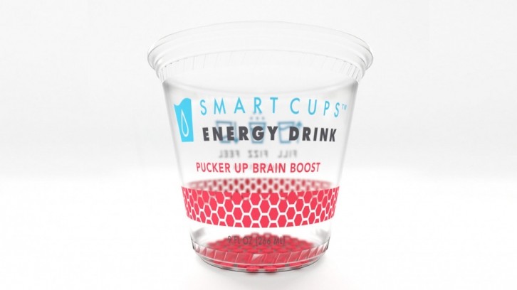Smart Cups energy drink. Picture: Smart Cups.