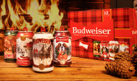 budweiser holiday can