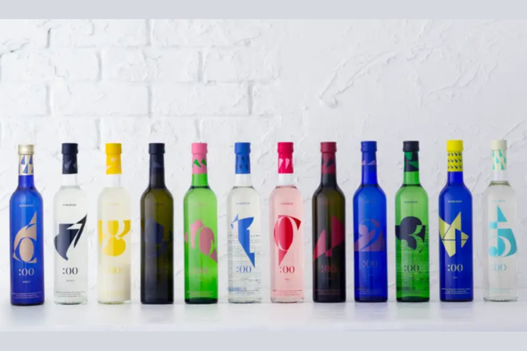 Hinemos classifies its sakes by the times of day they are best consumed.