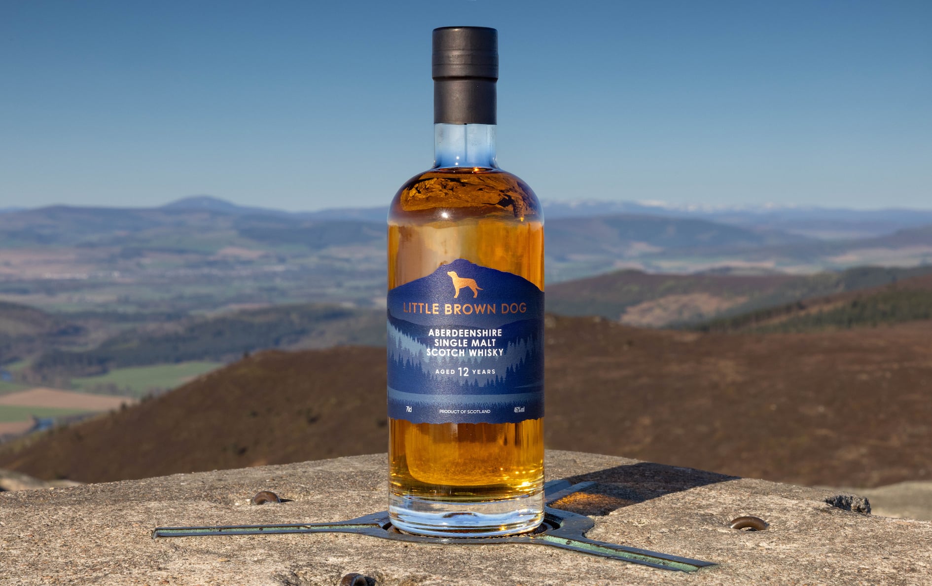 Little Brown Dog Aberdeenshire Single Malt, the independent bottler’s first permanent core expression distilled at Glen Garioch.