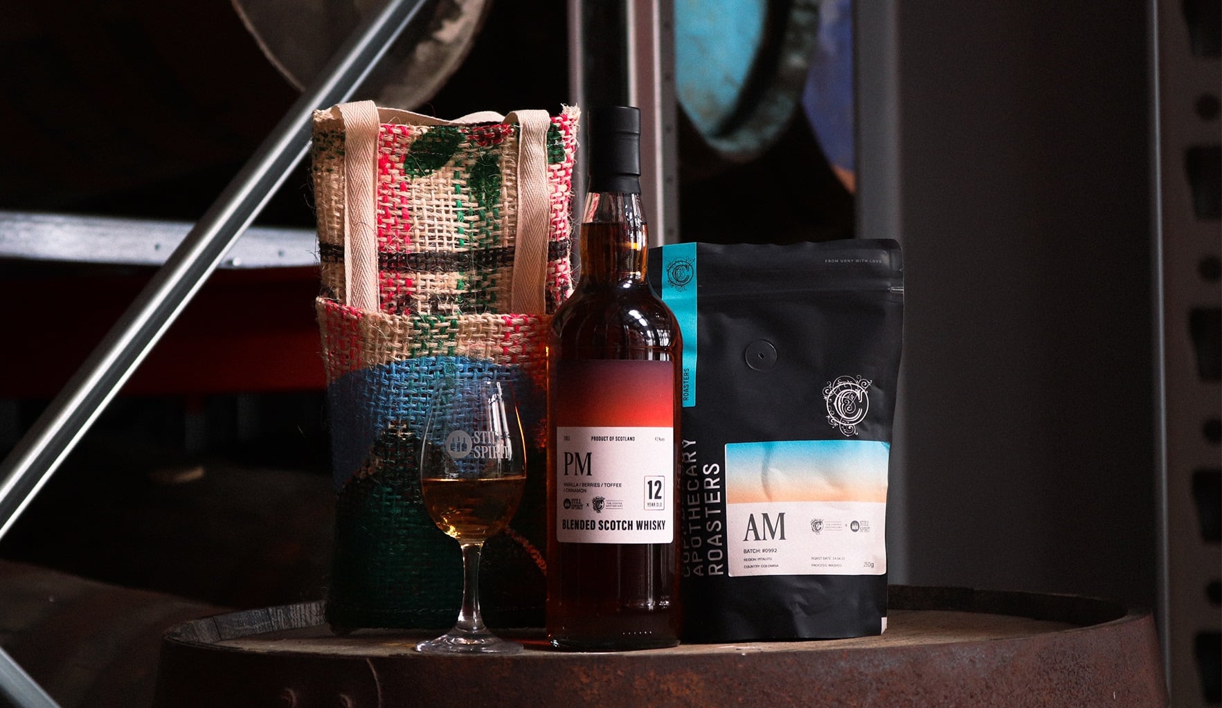 Coffee and whisky collab