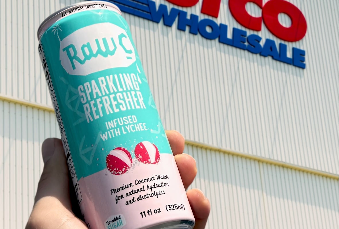 Sparkling refresher infused with lychee