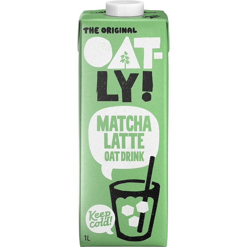 Oatly's Matcha Latte