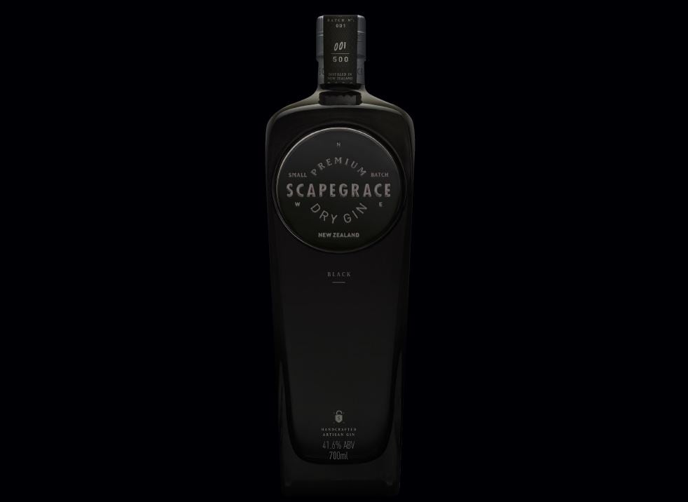Flavoured gin disruption: New Zealand’s Scapegrace naturally coloured black gin to land in Asia