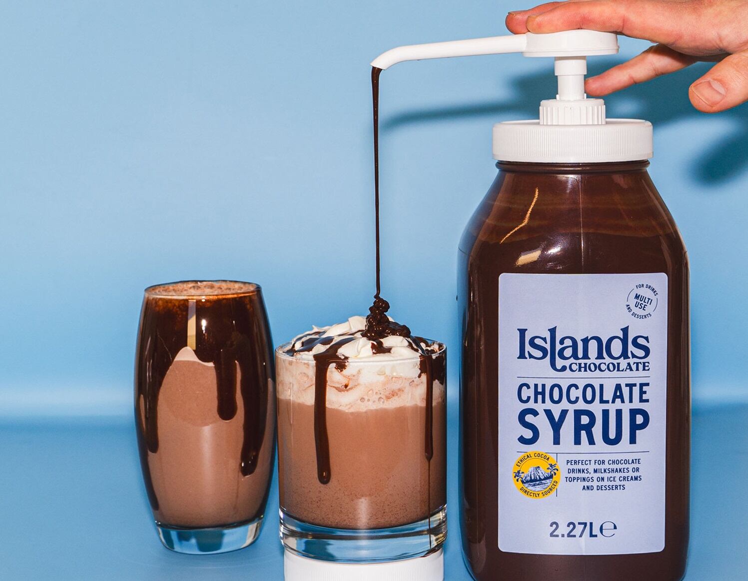 Chocolate Syrup Islands