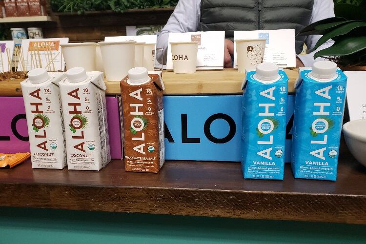 Aloha debuts RTD plant protein drink at Expo West