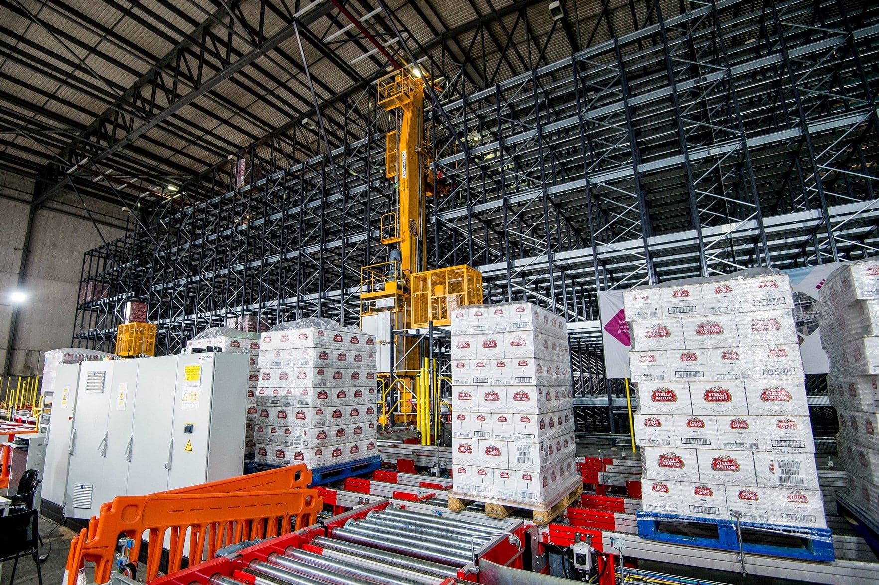 AB InBev opens ‘robo-warehouse’ to reduce carbon footprint