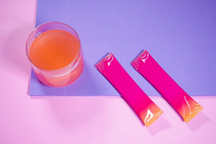 Powdered hydration drinks
