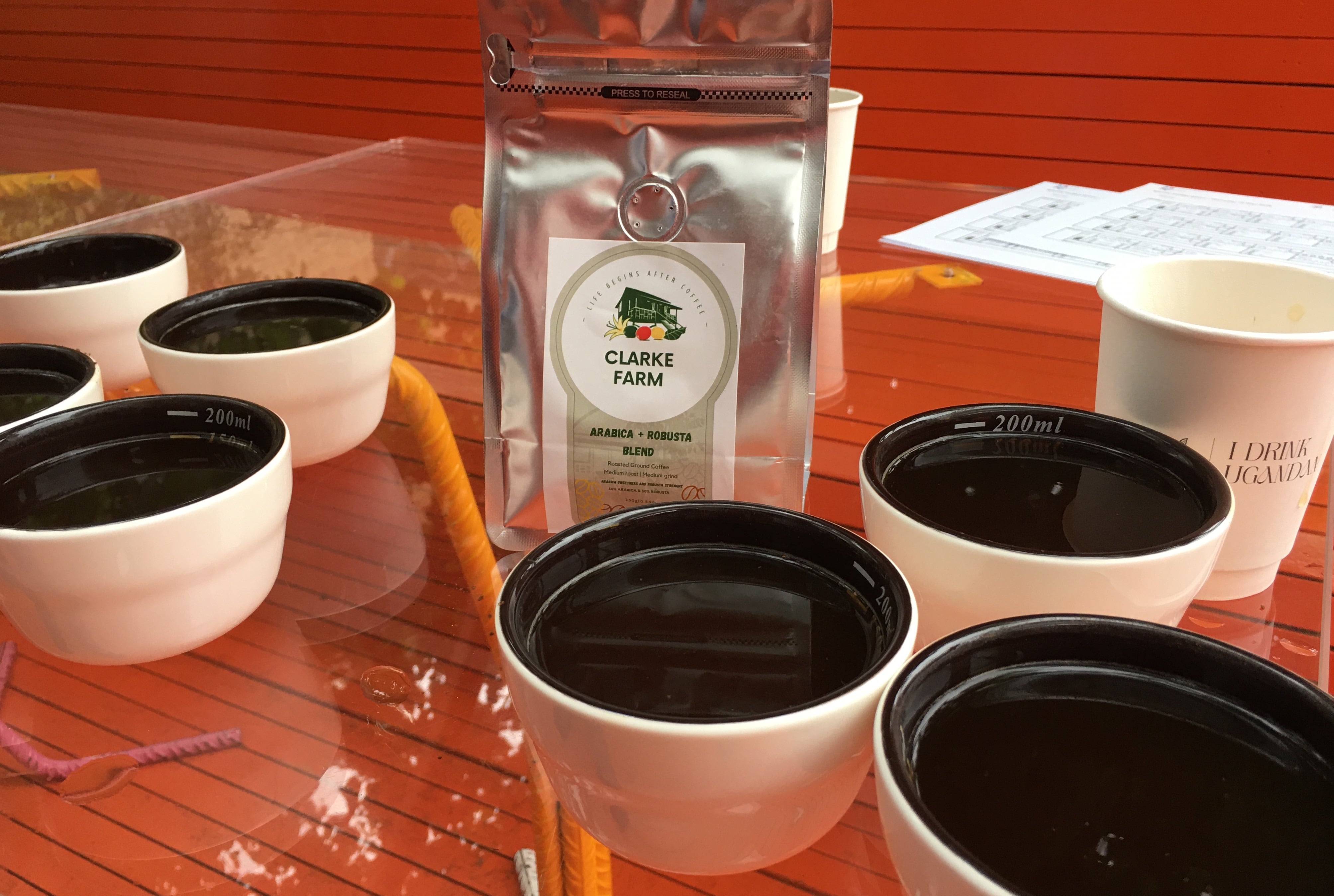 Sips to lips at the London Coffee Festival: Clarke Farm