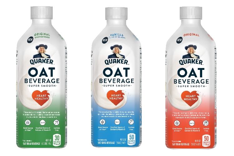 Quaker dips into plant-based with Oat Beverage launch