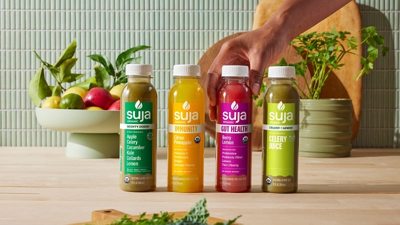 Suja Organic makes ‘every sip count’ with rebrand focused on transparency, flavor, function 