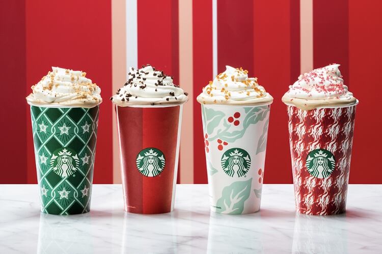 Starbucks launches reusable cups for the holidays