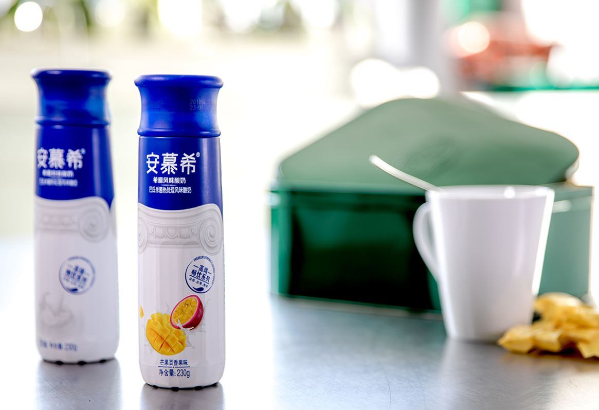 Yili turns to Sidel to launch Ambrosial Greek Yogurt in PET single serve bottles