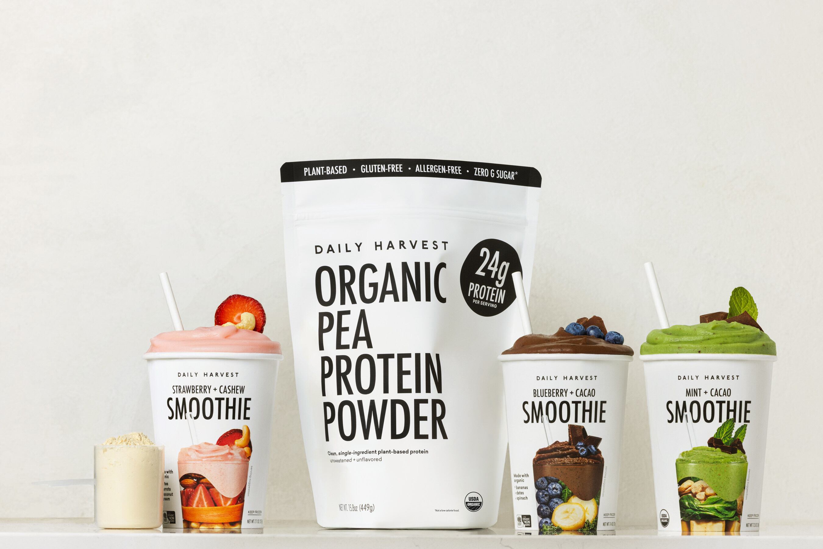 Daily Harvest is giving customers a clean, convenient protein boost with its latest offering.