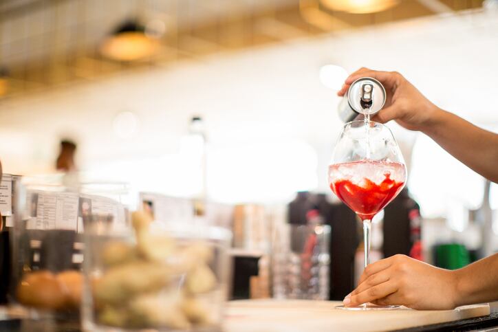 Spirits and canned cocktails