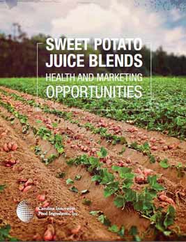 The Health and Marketing Promise of Sweet Potato Juice