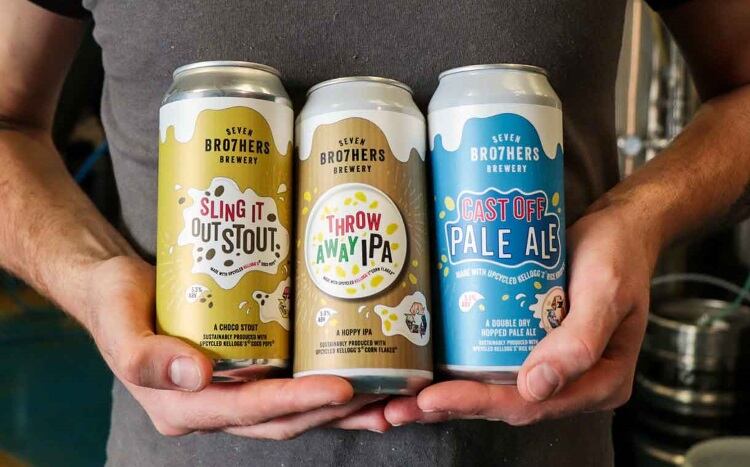 Kellogg's expands craft beer lineup made from cereal waste