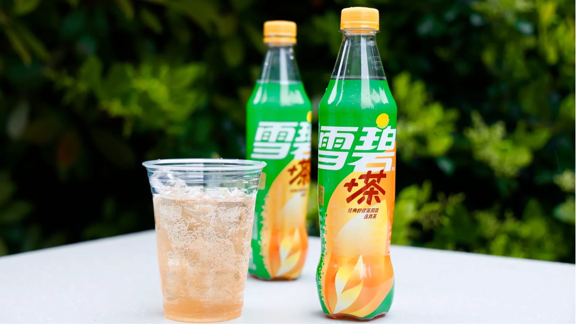 Coca-Cola China launched Sprite + Tea.