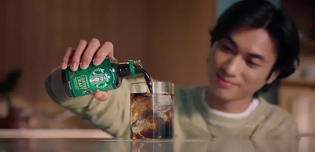 Starbucks Coffee Craft concentrate bottles.