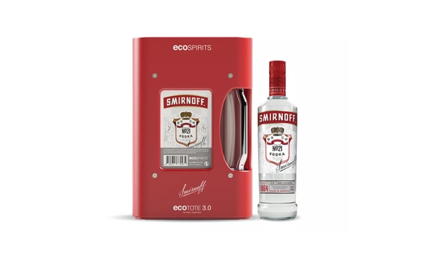 Diageo and ecoSPIRITS go global with reusable glass packaging partnership