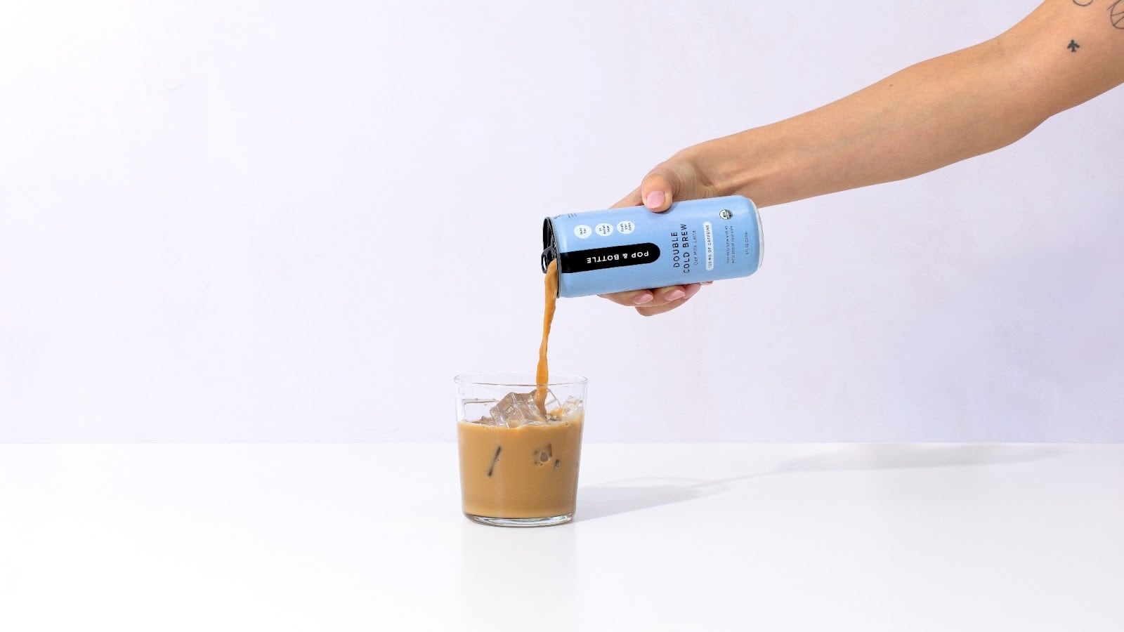 Double Cold Brew Oat Milk Latte