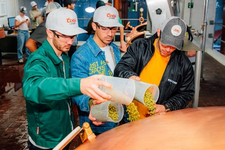 The Jonas Brothers partner with Coors Light on limited edition beer