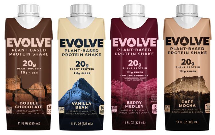 PepsiCo relaunches EVOLVE plant-based protein brand with new formulations, packaging