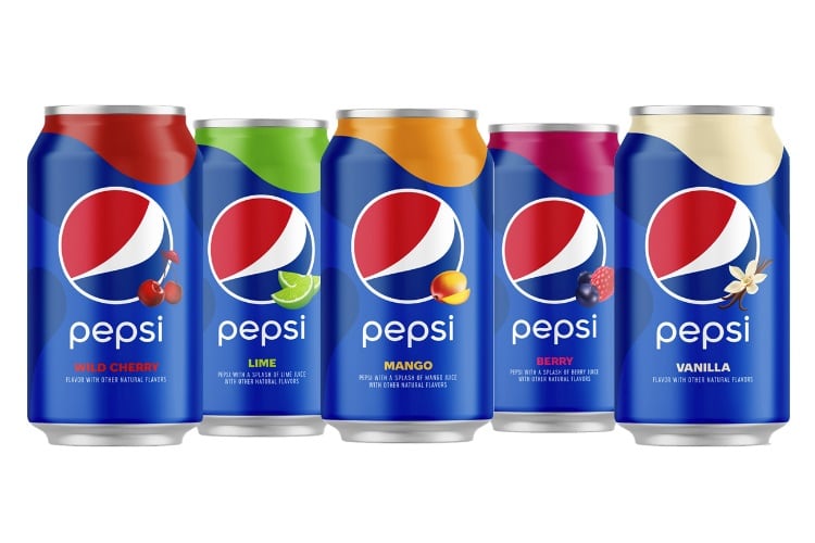 Pepsi debuts three new flavors for summer