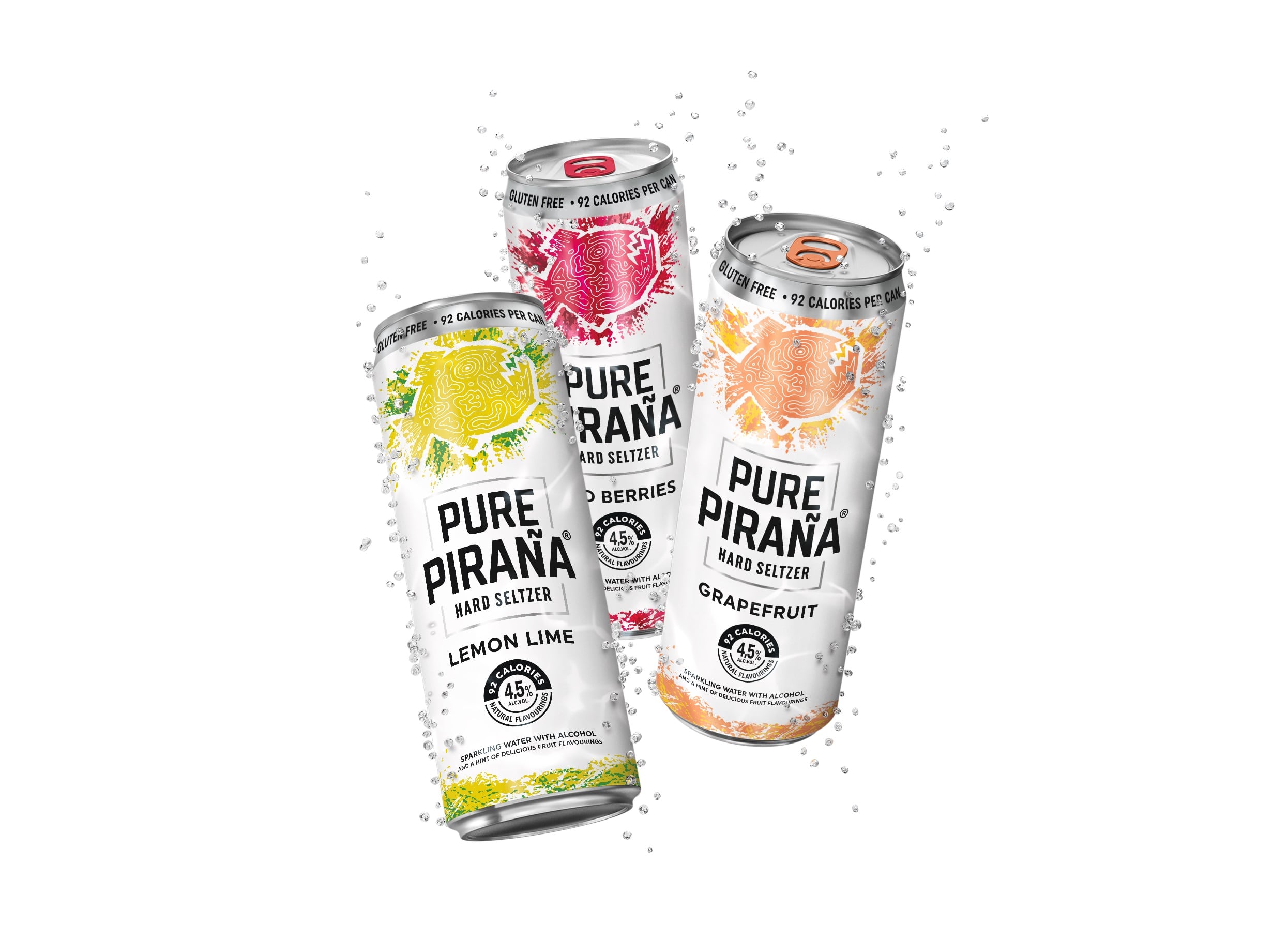 Heineken launches hard seltzer Pure Piraña across Europe