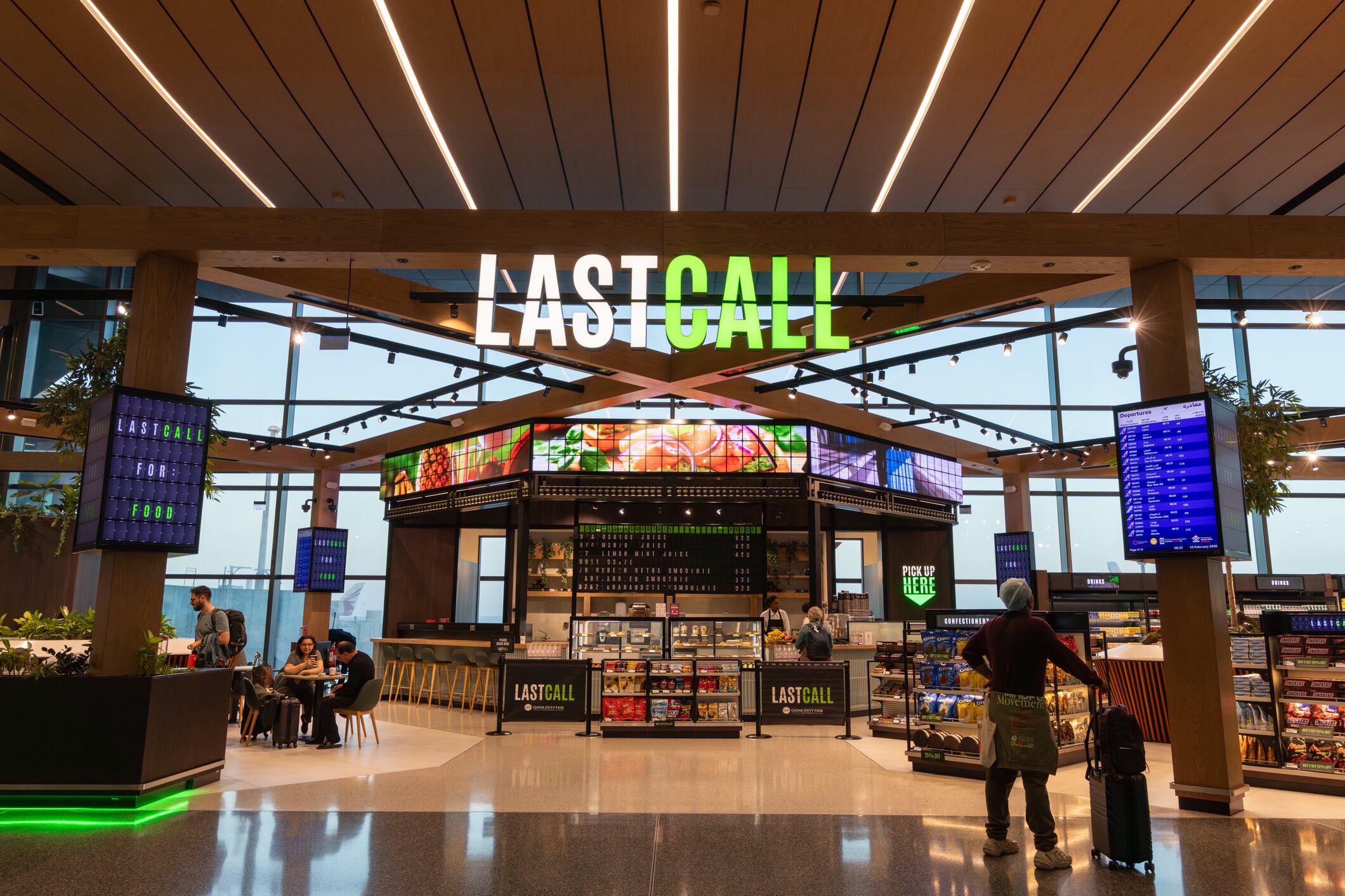 Airports give functional and flavor-forward beverages a captive audience.