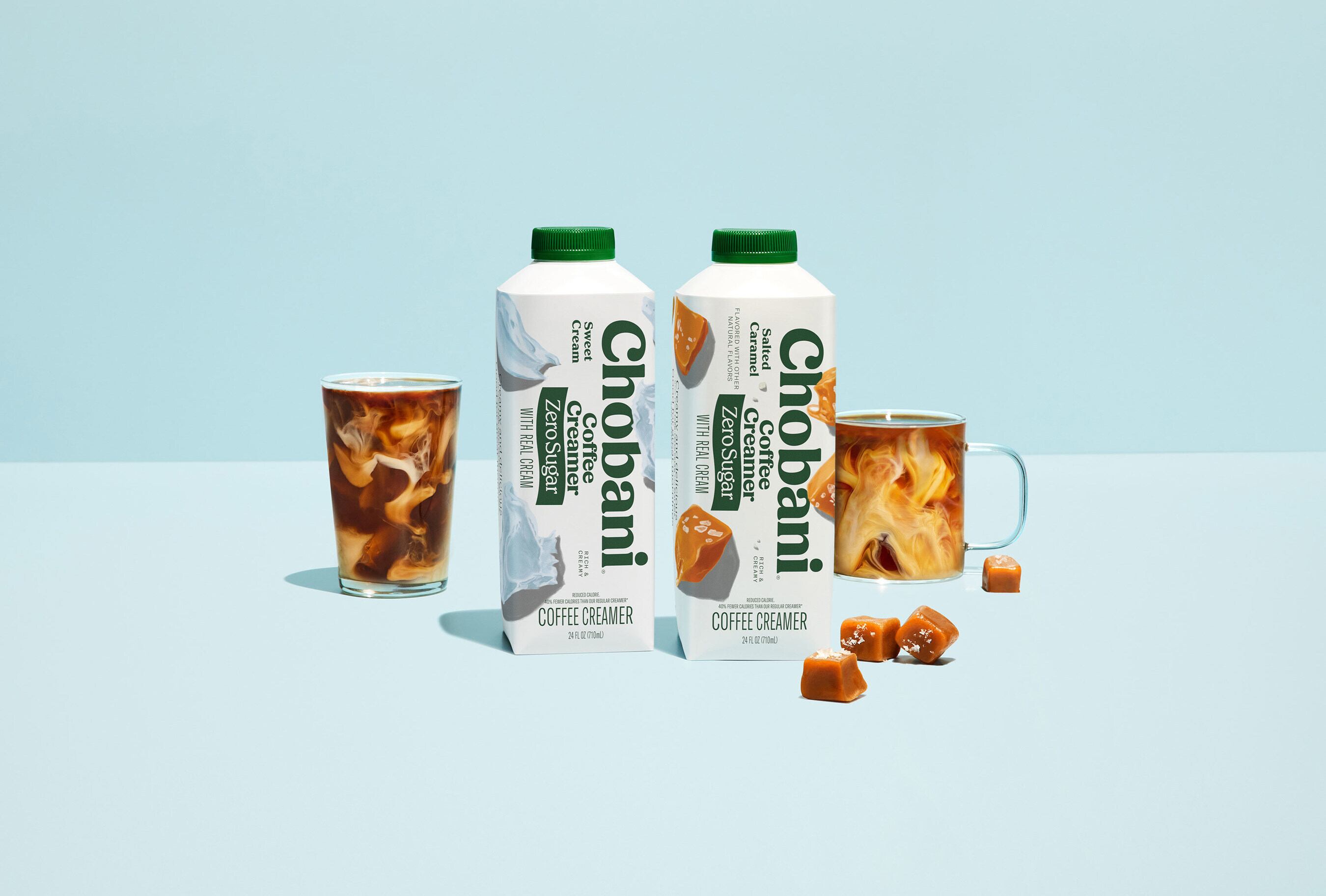 chobani zero sugar coffee creamers