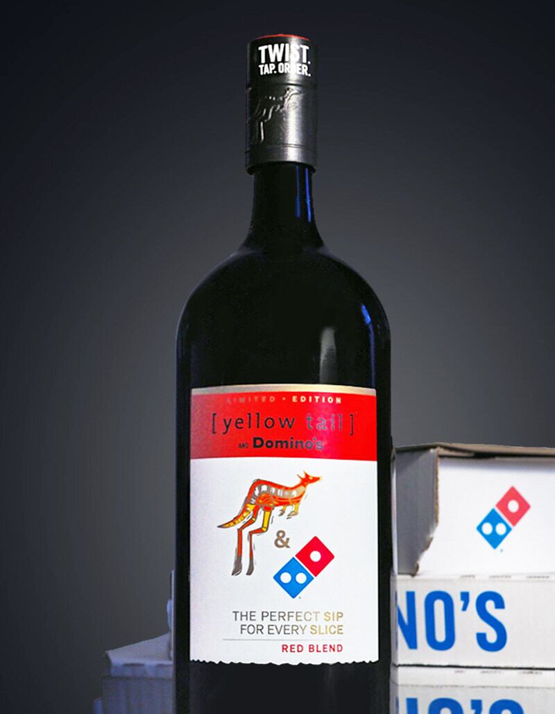 Limited Edition Yellow Tail & Domino’s Red Blend