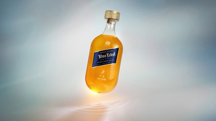 Johnnie Walker debuts world’s lightest whisky bottle
