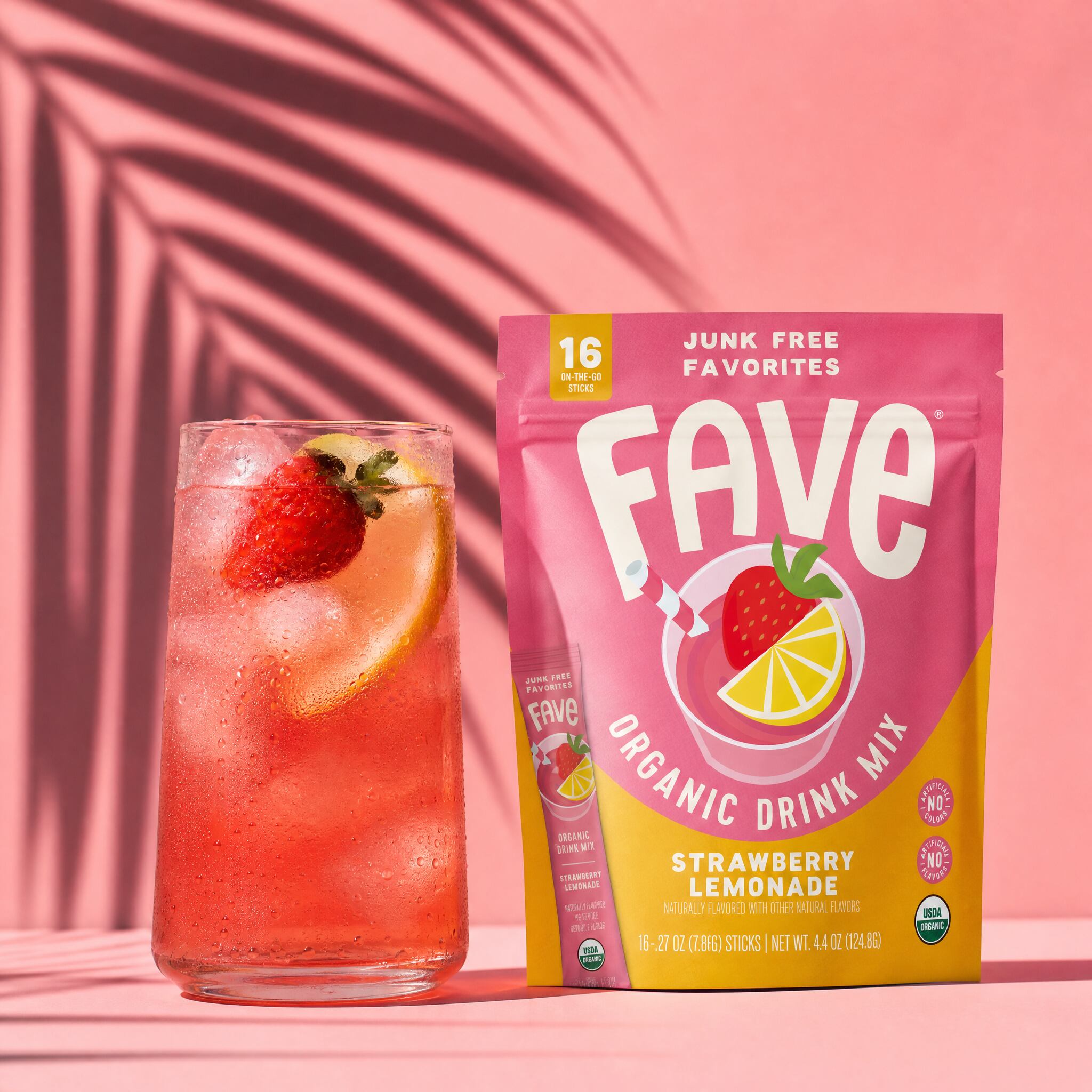 FAVE’s range of organic drink mixes is now available in nearly 500 Sprouts Farmers Market stores across the US.