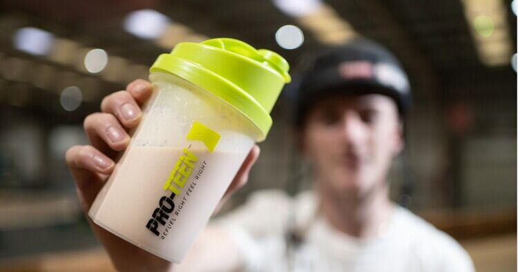 Shakes giving young athletes the right nutrition for performance sport