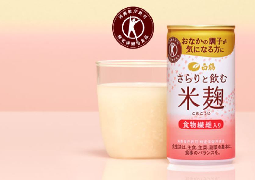 Fermented rice drink with dietary fibre earns FOSHU approval for improving intestinal health