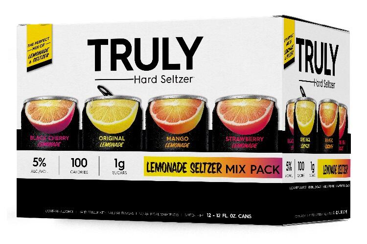 Truly will be the first hard seltzer served in-flight