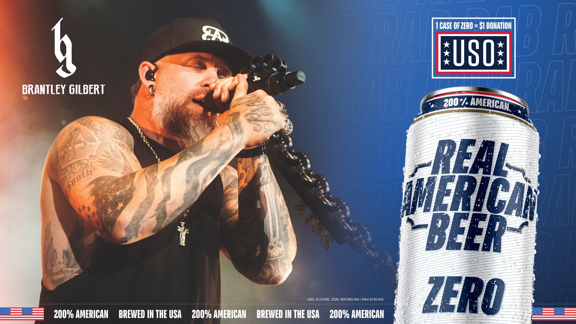 Can of RAB ZERO non‑alcoholic beer showcasing new branding.