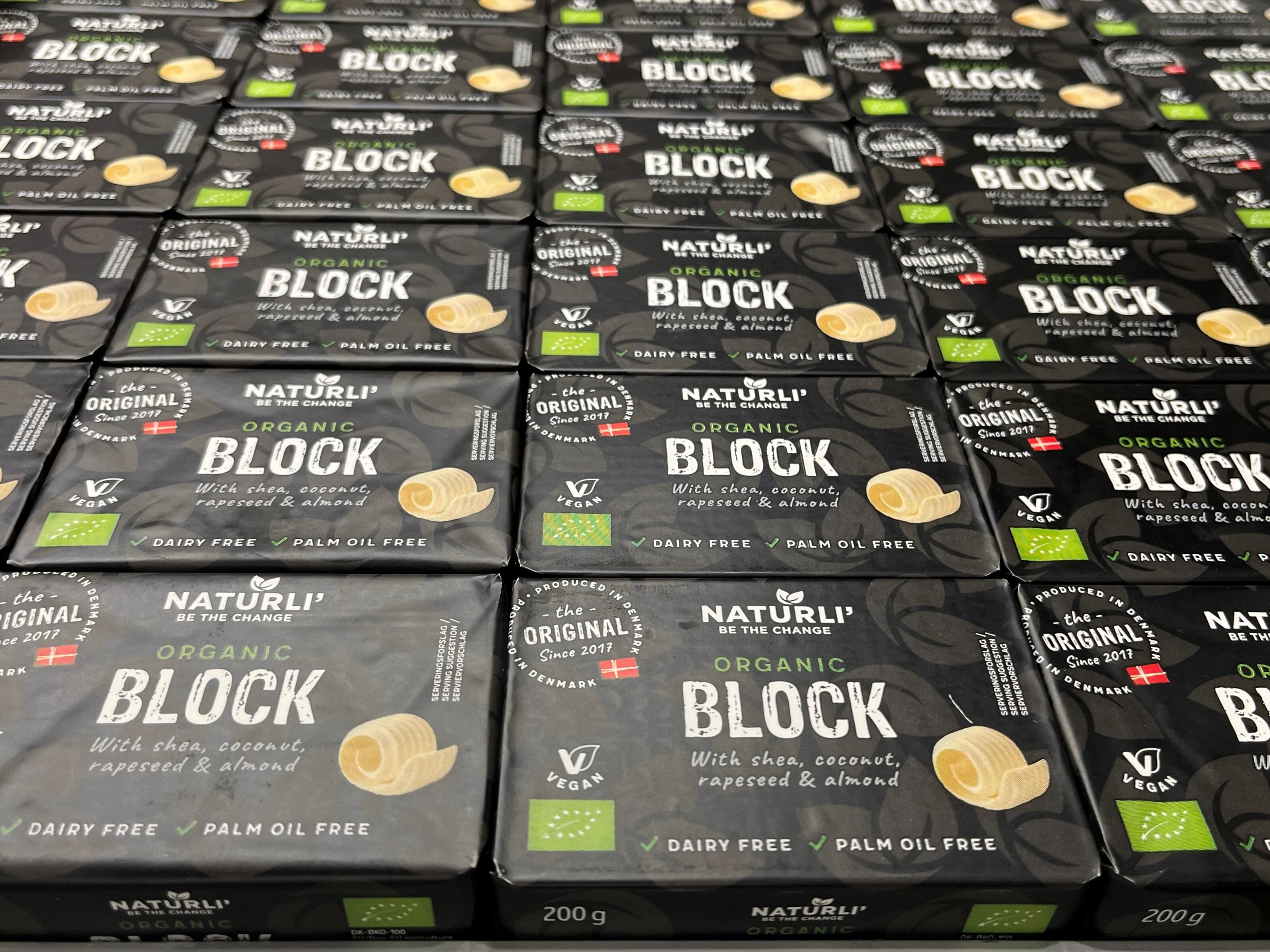 butter blocks plant-based