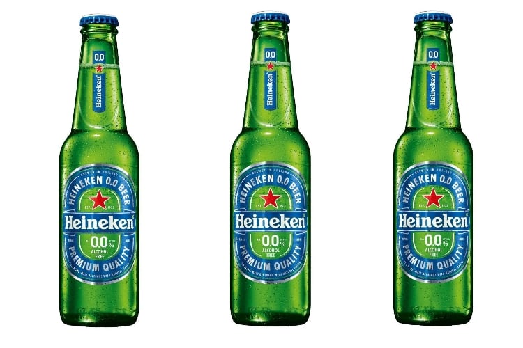 Alcohol-free Heineken 0.0 lands in the US