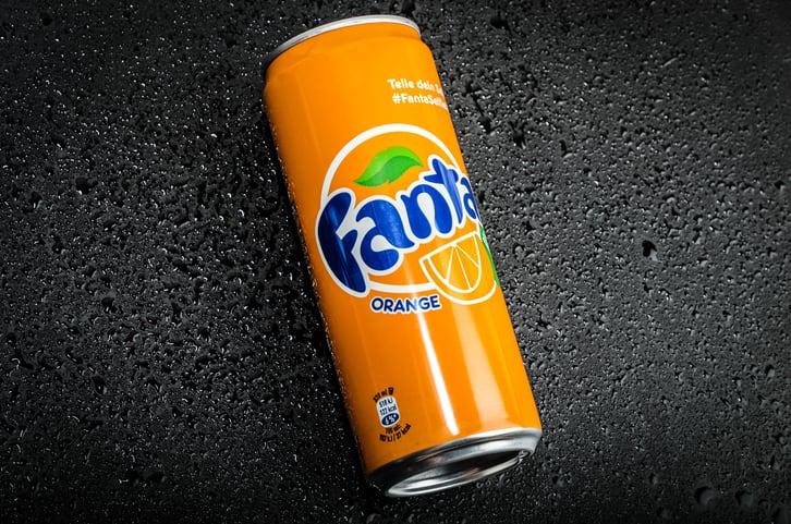 Fanta: the orange soda chameleon