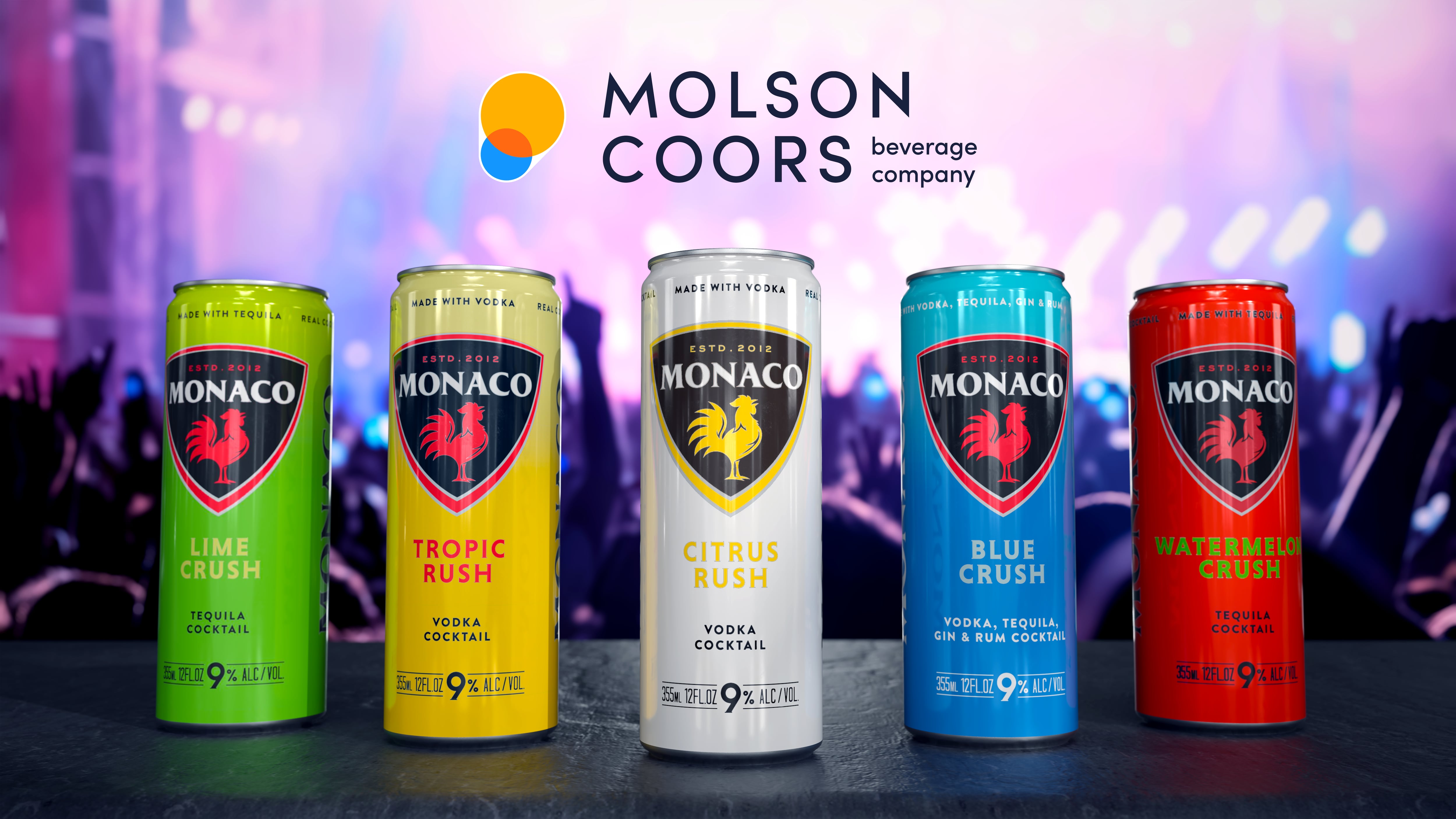 Molson Coors acquires Monaco Cocktails
